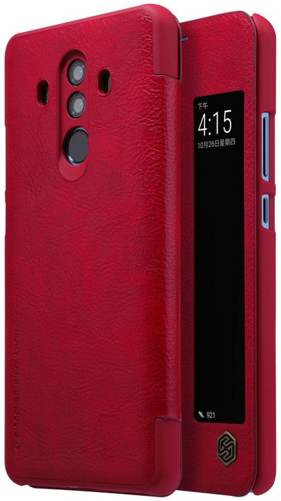 Këllëf Nillkin Qin S-View për Huawei Mate 10 Pro, i kuq              