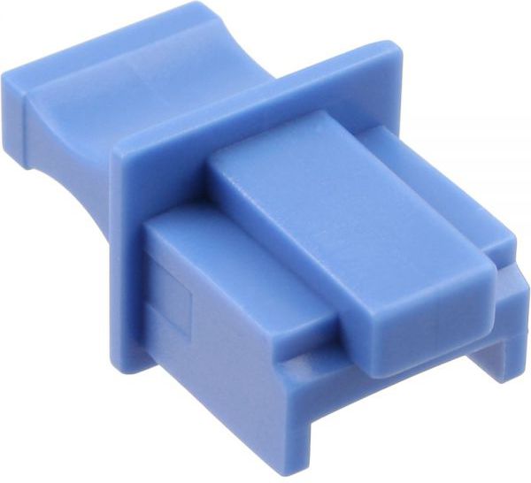 Kapak mbrojtës InLine Dust Cover 59942A, për portë RJ45, set 10 copë, blu