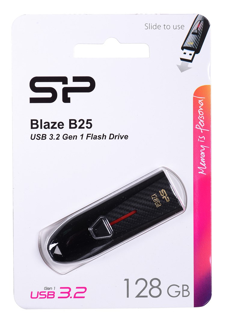 USB Silicon Power Blaze B25, 128 GB, USB Type-A