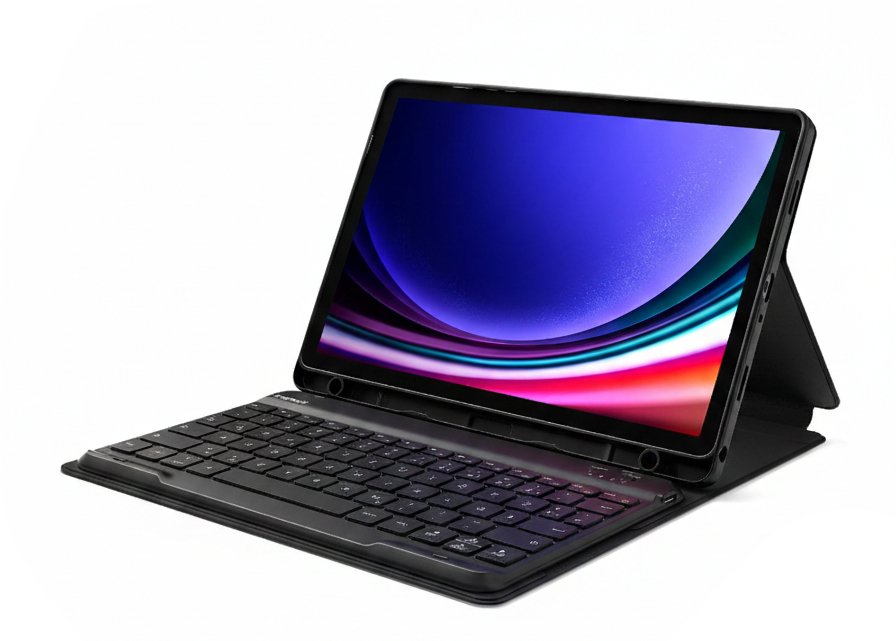 Këllëf me tastierë Inateck N0028 për Galaxy Tab A9 Plus 11", Bluetooth, i zi