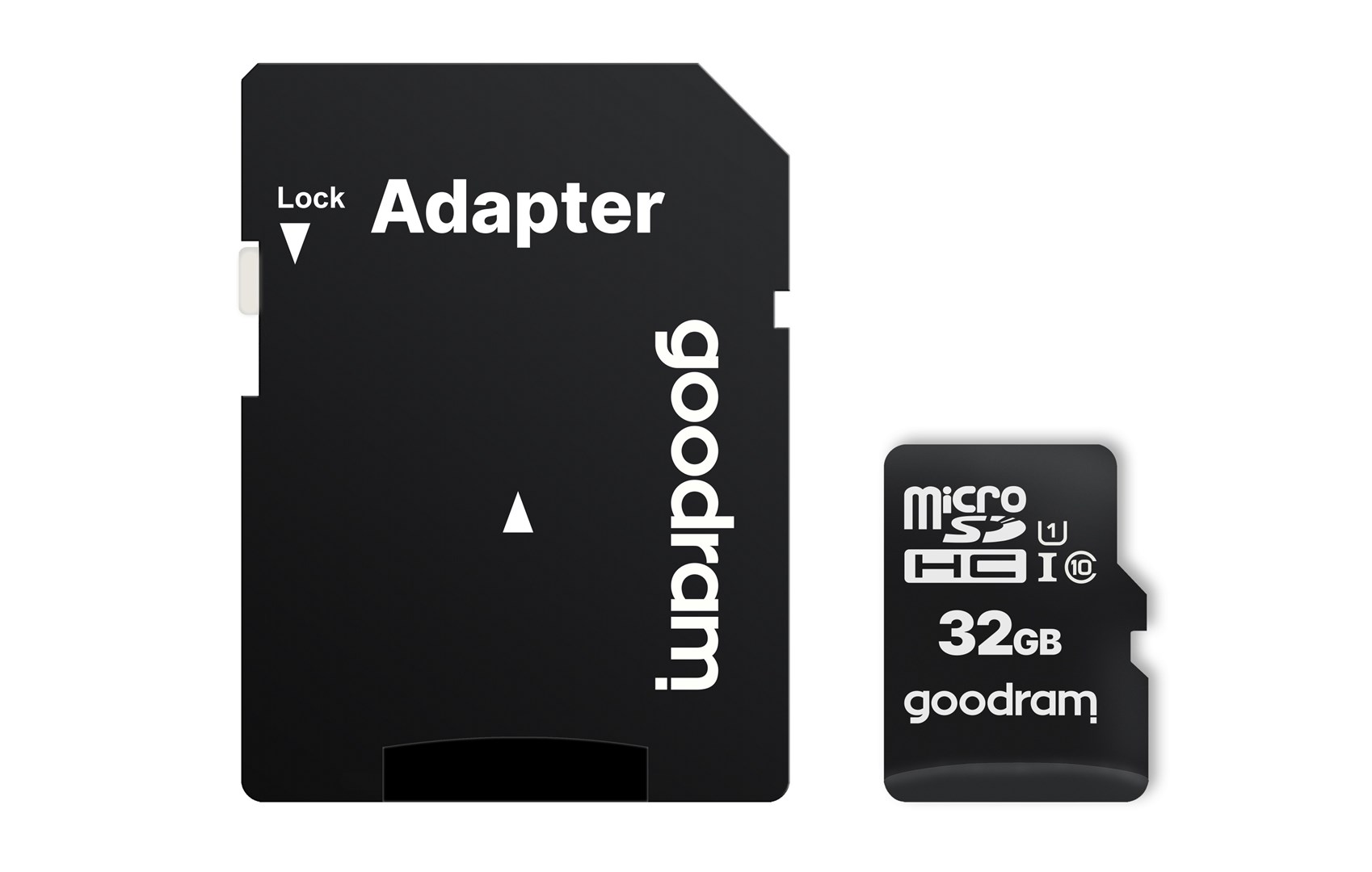 Kartë e memories GOODRAM M1AA-0320R12, MicroSDHC, 32 GB, Class 10 + përshtatës SD
