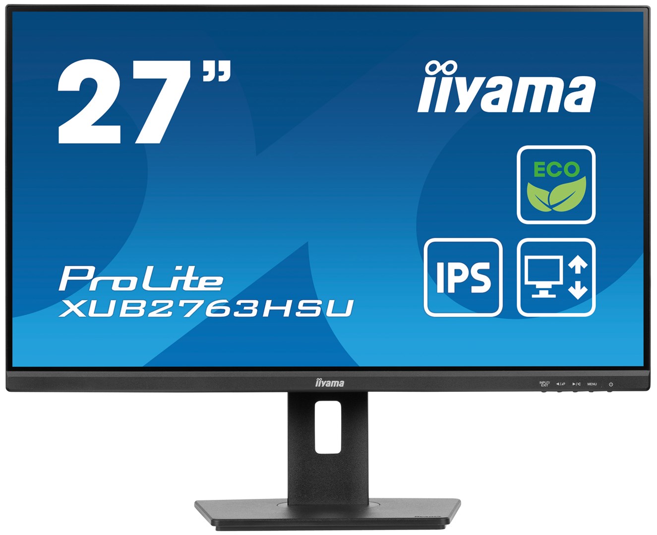Monitor iiyama ProLite XUB2763HSU-B1, 27", 1920 x 1080, 100 Hz, i zi