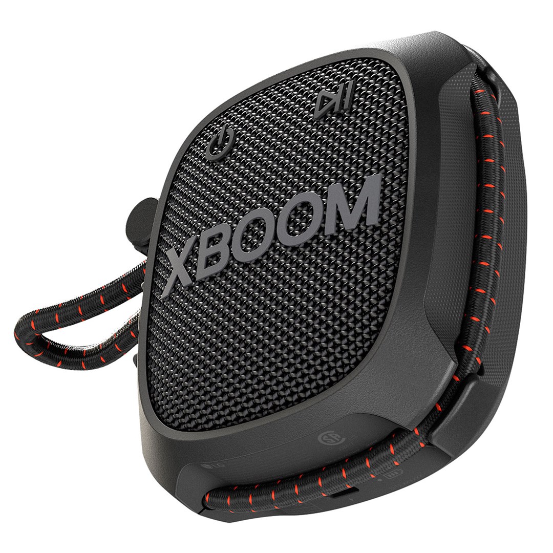 Altoparlant portativ LG XBOOM Go, Bluetooth, 10 orë bateri, i zi