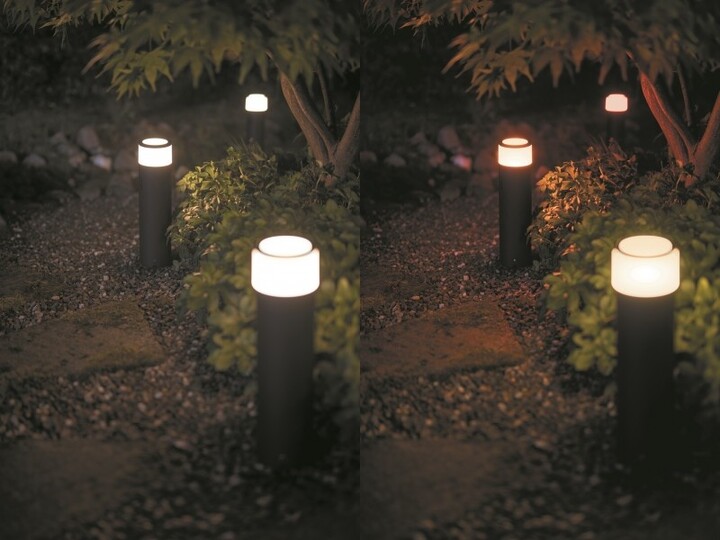 Llambë Philips HueCalla, LED, RGB, 8W, IP44, e zezë