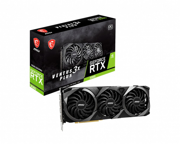 Kartelë grafike MSI RTX 3080 VENTUS 3X PLUS 12G OC LHR NVIDIA GeForce RTX 3080 12 GB GDDR6X