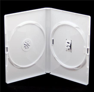 Kuti DVD Amaray BOX, 14mm, për 2 disqe, e bardhë