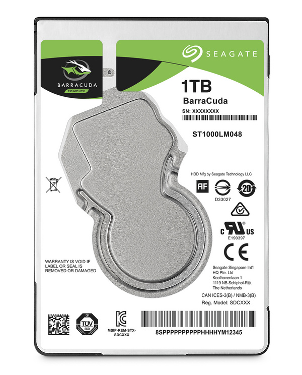 Disk HDD Seagate BarraCuda ST1000LM048, 2.5", 1TB, SATA III, i zi