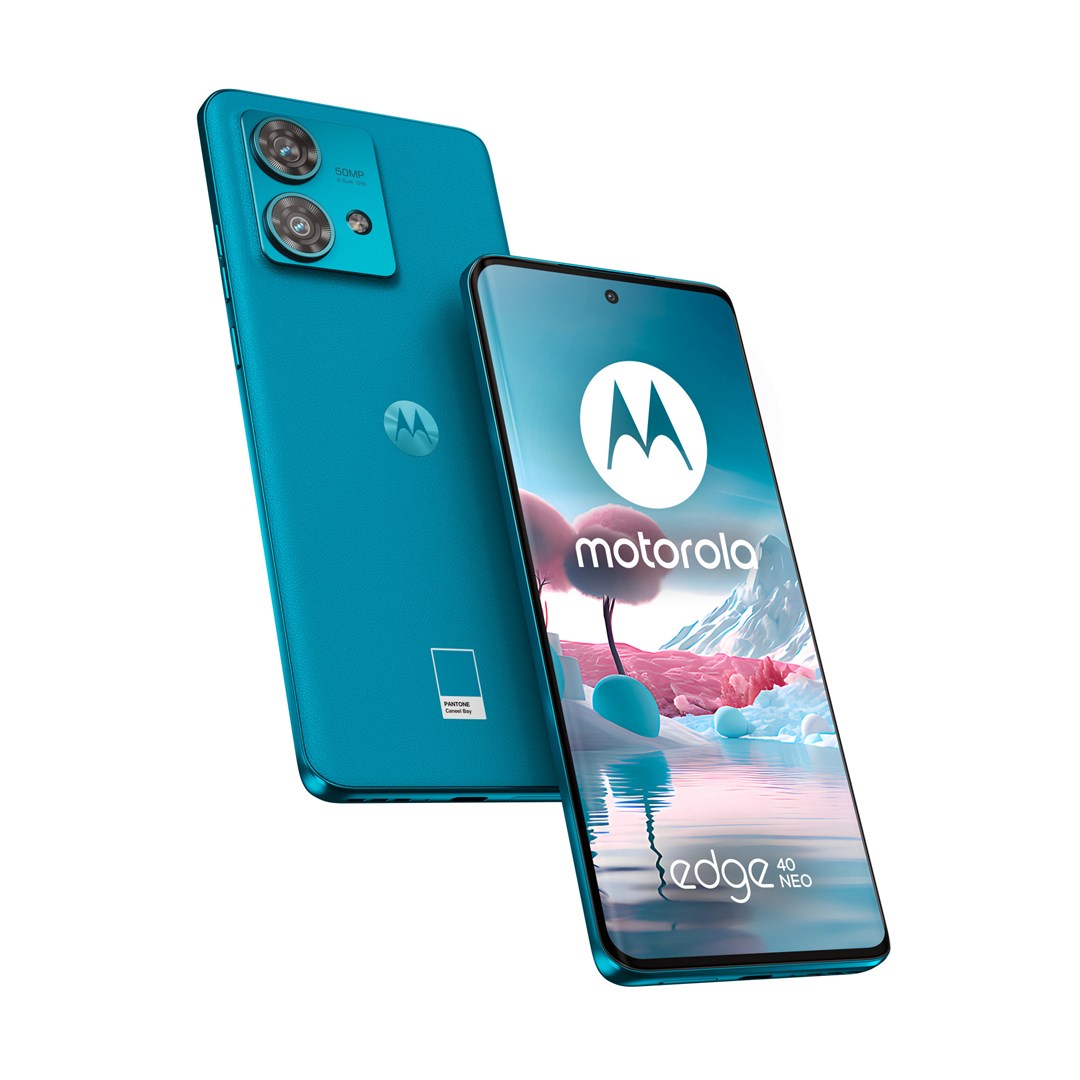 Celular Motorola Edge 40 Neo, 6.55", 12GB/256GB, i kaltër
