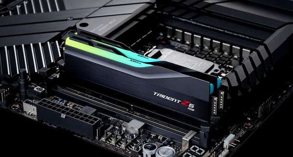 Оперативна меморија RAM G.Skill Trident Z RGB (F5-5600J3636C16GX2-TZ5RK), 32GB DDR5, 5600MHz, CL36, црна боја