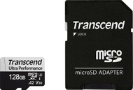 Kartë e memories Transcend 340S MicroSDXC, 128GB, Klasë 10/ UHS-I/U3, A2, V30