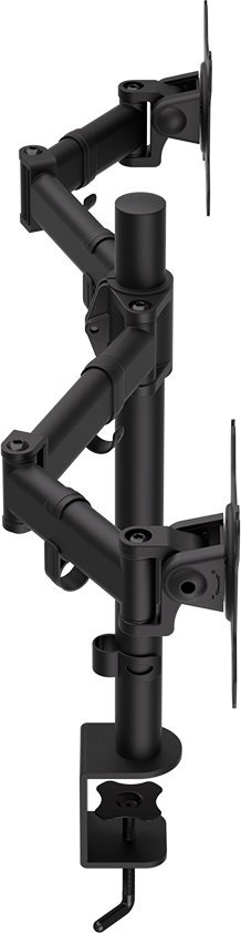 Mbajtëse tavoline Endorfy Atlas Double për 2 monitorë, 27", e zezë