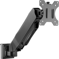 Mbajtëse monitori AlzaErgo Slatwall SWAS430, 13–27", krah me gaz, e zezë