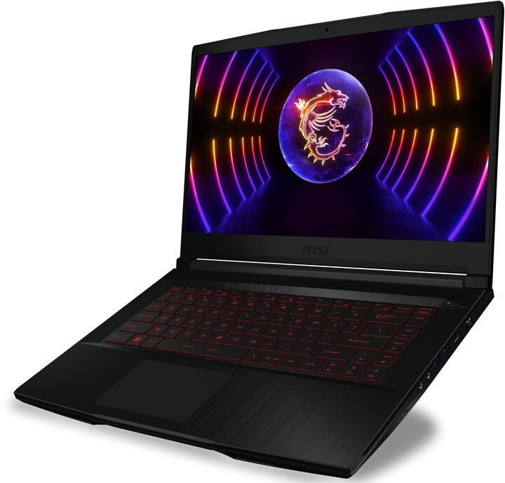 Лаптоп MSI Thin GF63 12VF-453XCZ Intel Core i5-12450H, 16GB DDR4, 512GB SSD, NVIDIA GeForce RTX 4060 8GB GDDR6, црн