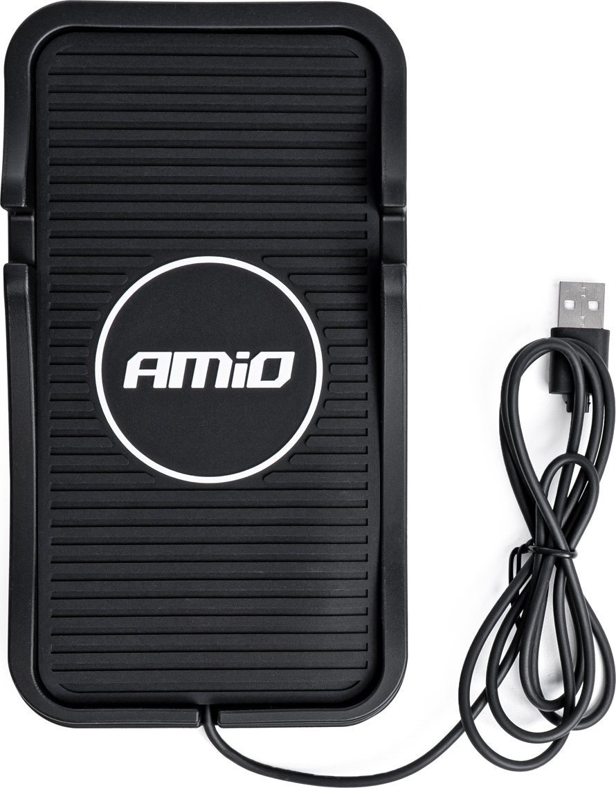 Karikues makinë AMiO 03145, USB Type A, QC 3.0, 1m, i zi