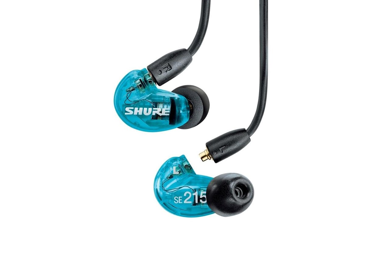 Kufje Shure AONIC 215, in-ear, të kaltra