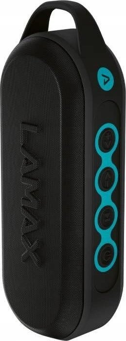 Altoparlant Bluetooth Lamax Street2, portativ, rezistent ndaj spërkatjeve, i zi