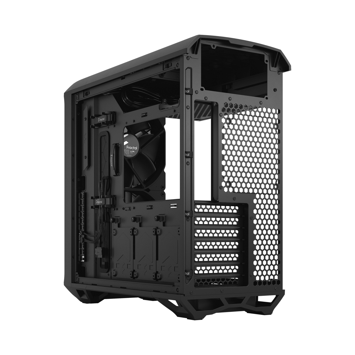 Kasë Fractal Design Torrent Compact Black Solid, e zezë