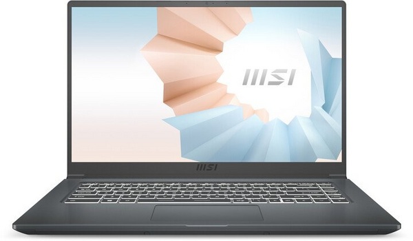 Laptop MSI Modern 15 A5M-265CZ, 15.6 ", AMD Ryzen 5, 16GB RAM, 512GB SSD, AMD Radeon Graphics, gri