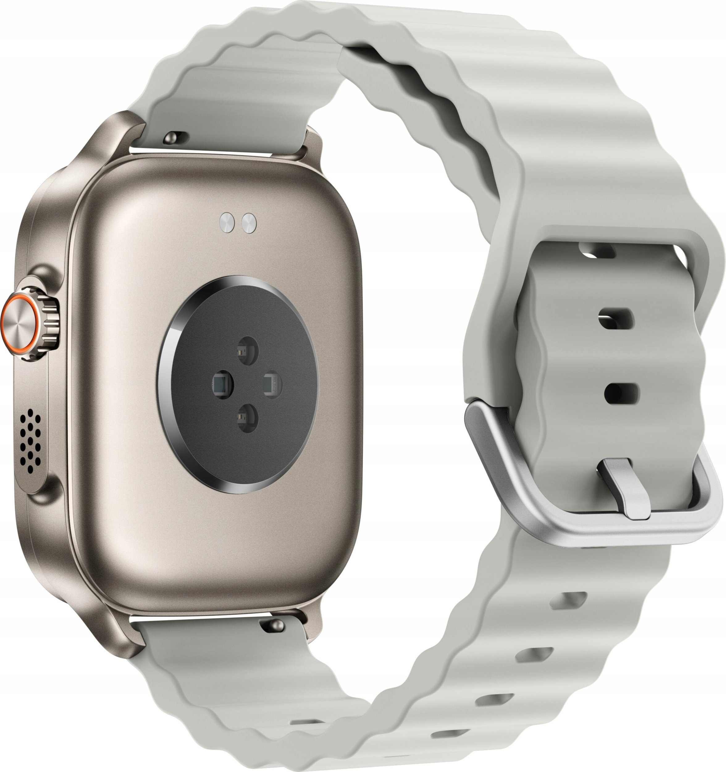 Orë inteligjente Realme Watch 5 RMW2501, ekran AMOLED 42mm, kasë titani, argjendtë