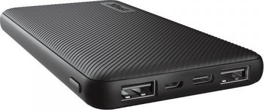 Powerbank Trust Primo Eco, 10000mAh, USB dhe USB C, i zi