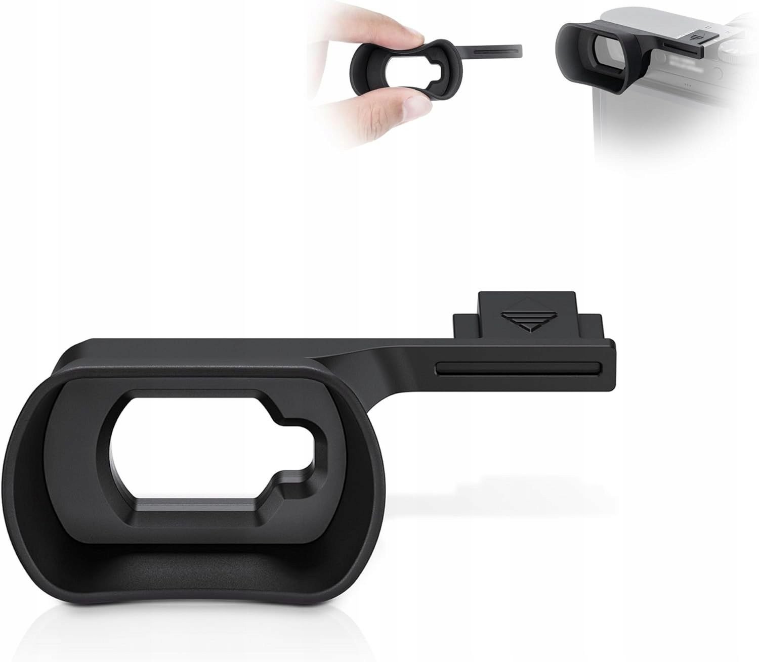 Санка на видо-барач JJC EL Q3 за Leica Q3, издолжена, црна