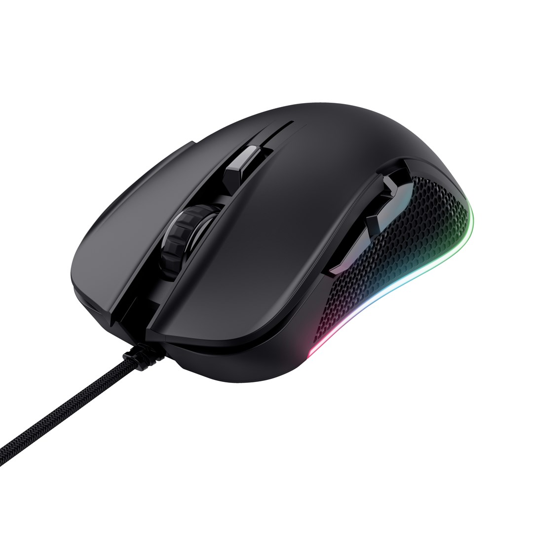 Maus Trust GXT 922 YBAR, Gaming, USB Type-A, i zi