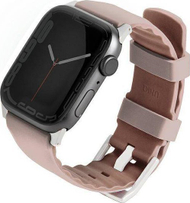 Rrip silikoni UNIQ Linus Airsoft për Apple Watch, 38 mm 40 mm 41 mm, rozë