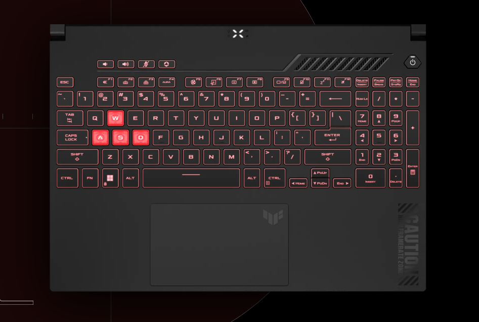 Лаптоп Asus TUF Gaming A15 (FA507NVR-LP005), 15.6", Ryzen 7 7435HS, 16GB RAM, 512GB SSD, RTX 4060, 144Hz, црна/сива