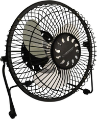 USB вентилатор за маса Esperanza Yugo EA149K, прилагодлив, црн