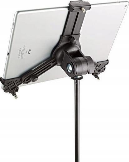 Mbajtëse tableti König &amp; Meyer K&amp;M 19790, për shtand, e zezë