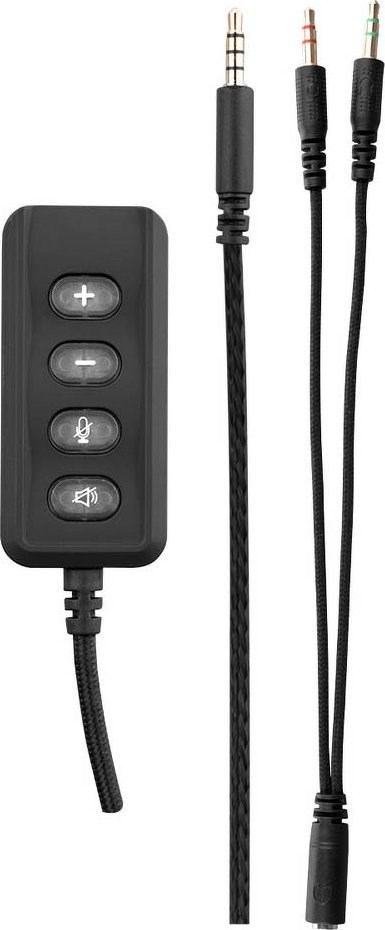 Kufje Rampage R36 Drop, 7.1 surround, të zeza
