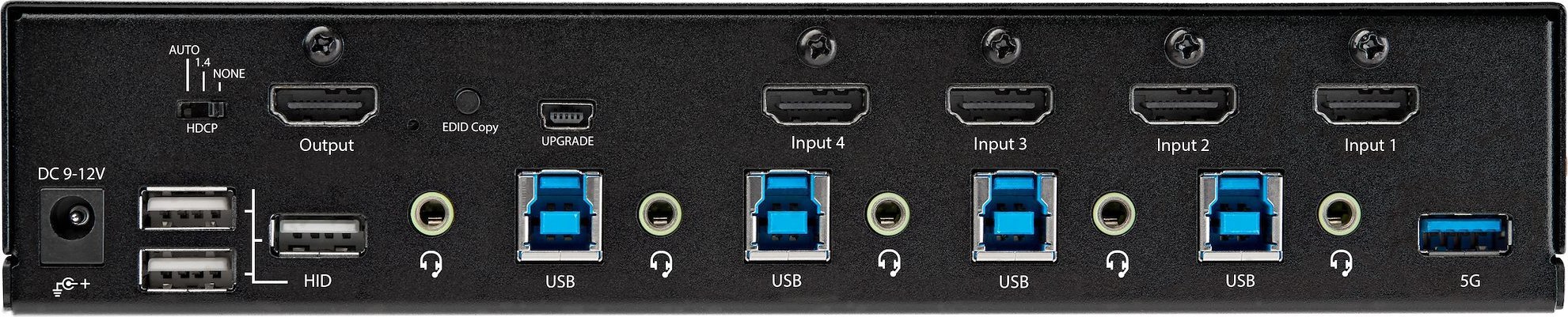 Switch KVM StarTech 4 porta, HDMI 2.0, 4K 60Hz, i zi