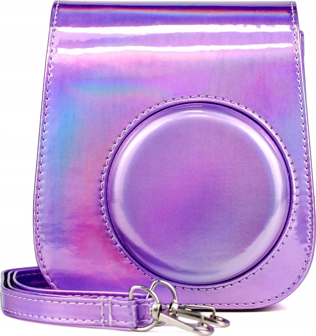 Set aksesorësh LoveInstant 8in1 për Fujifilm Instax Mini 11, çantë dhe album foto, vjollcë me shkëlqim