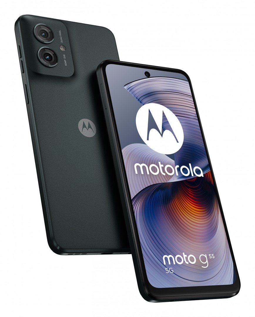 Celular Motorola moto g55 5G, 6.49", 8GB/ 256GB, i hirtë