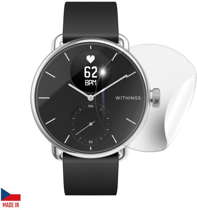 Folie mbrojtëse Screenshield për WITHINGS Scanwatch (38 mm)