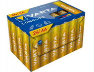 Алкални батерии Varta Longlife, AA Mignon, 1.5V, пакување 24 парчиња