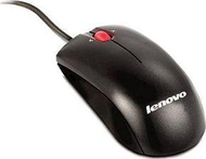 Maus Lenovo Laser, me kabllo, PS/2, USB, i zi