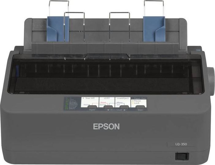 Printer matricor Epson LQ-350, 24-pin, USB paralele seriale, gri