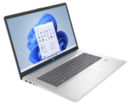 Laptop HP 17-cn0613ds, 17.3", QuadCore N4120, 8GB RAM, 256GB SSD,i kaltër/i argjendtë