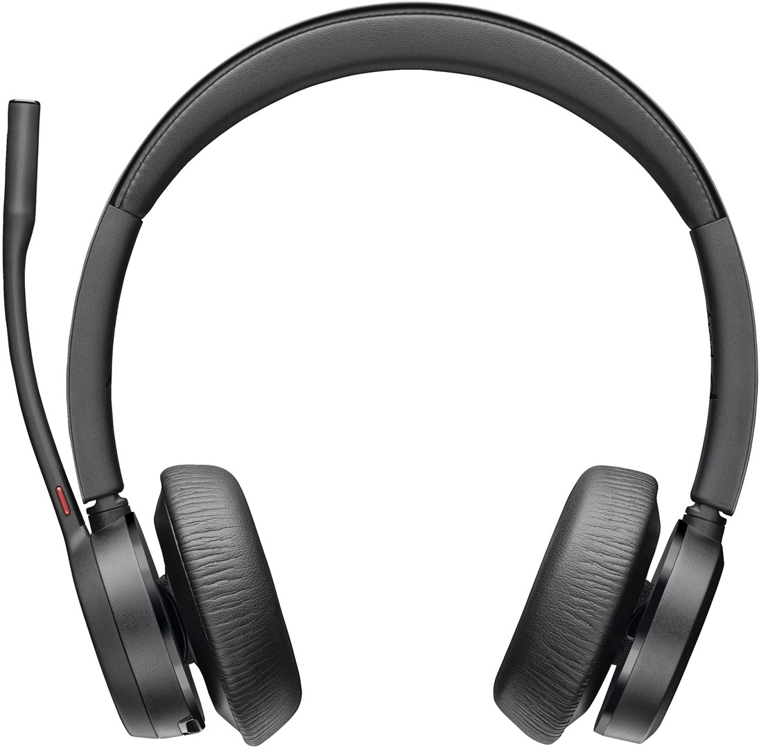 Kufje Poly Voyager 4320 UC, Bluetooth, USB-A, 50m rreze, të zeza
