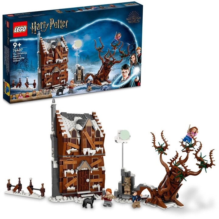 Set LEGO® Harry Potter™ 76407 Crackling Hut and Thresher Willow