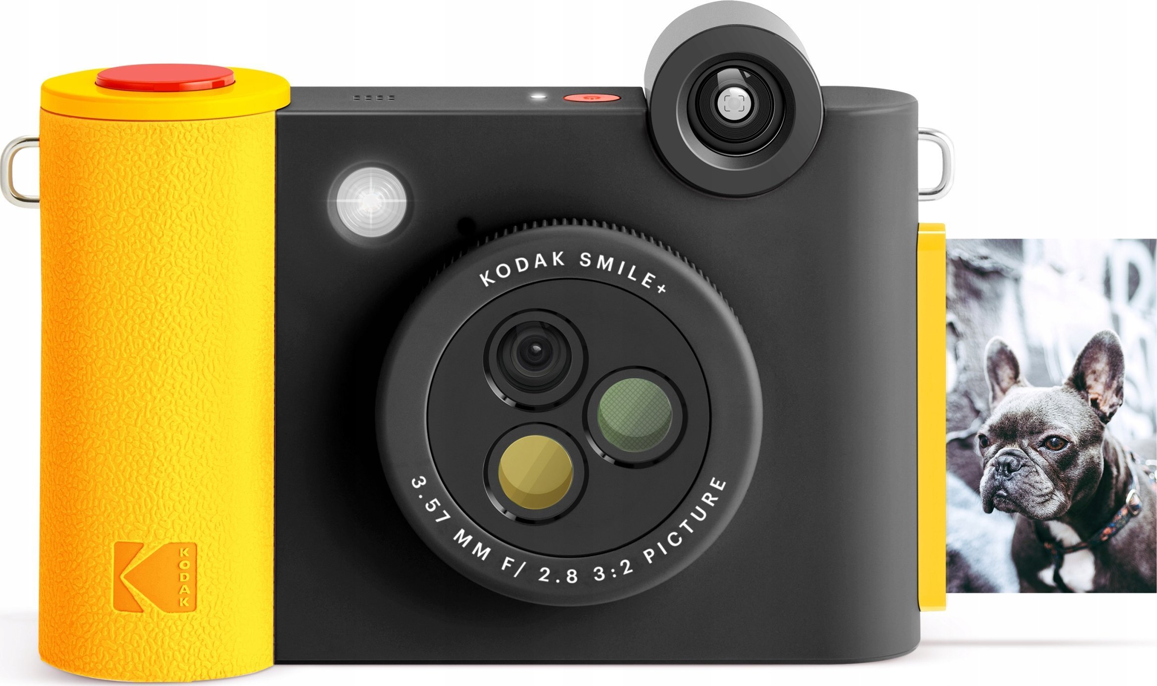 Инстант камера Kodak Smile+, 2x3\", безжична, бела