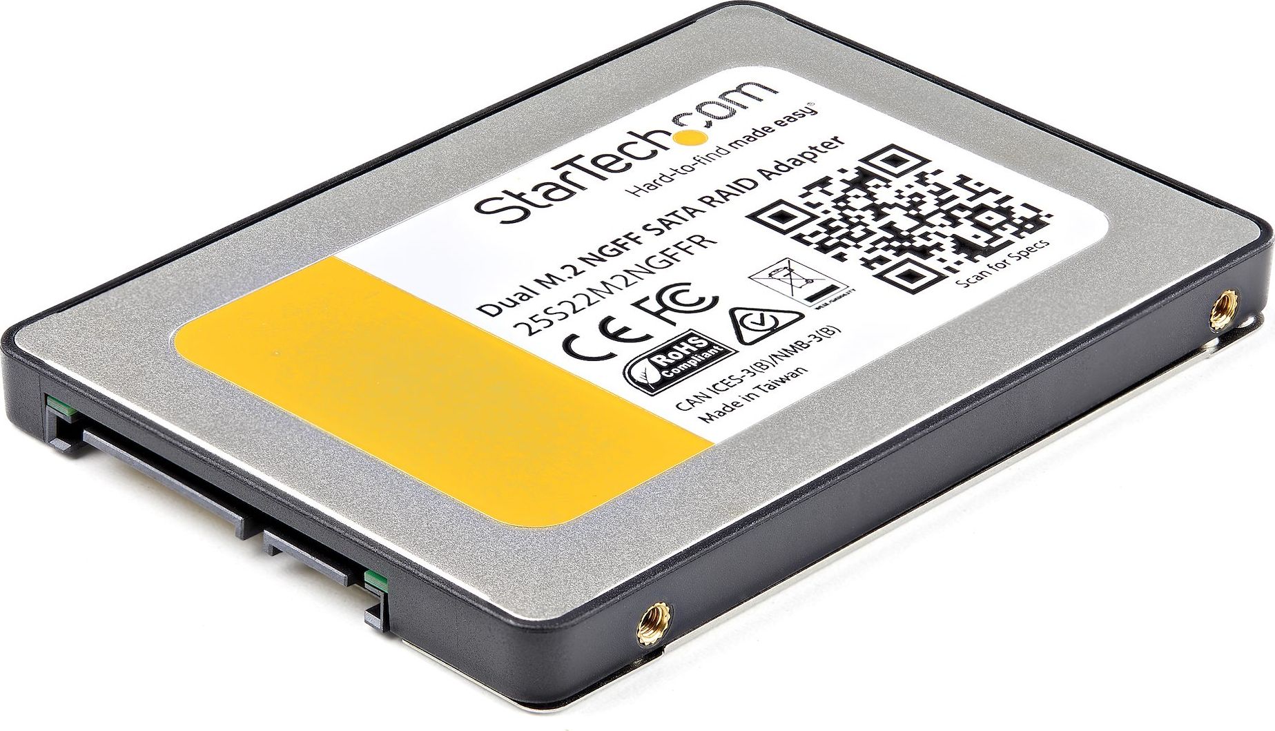 Përshtatës StarTech 2x M.2 NGFF - SATA (25S22M2NGFFR)