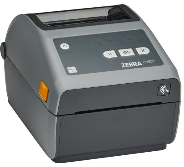Printer i etiketave Zebra ZD621 - 203dpi, DT, Dispenser (Peeler), gri