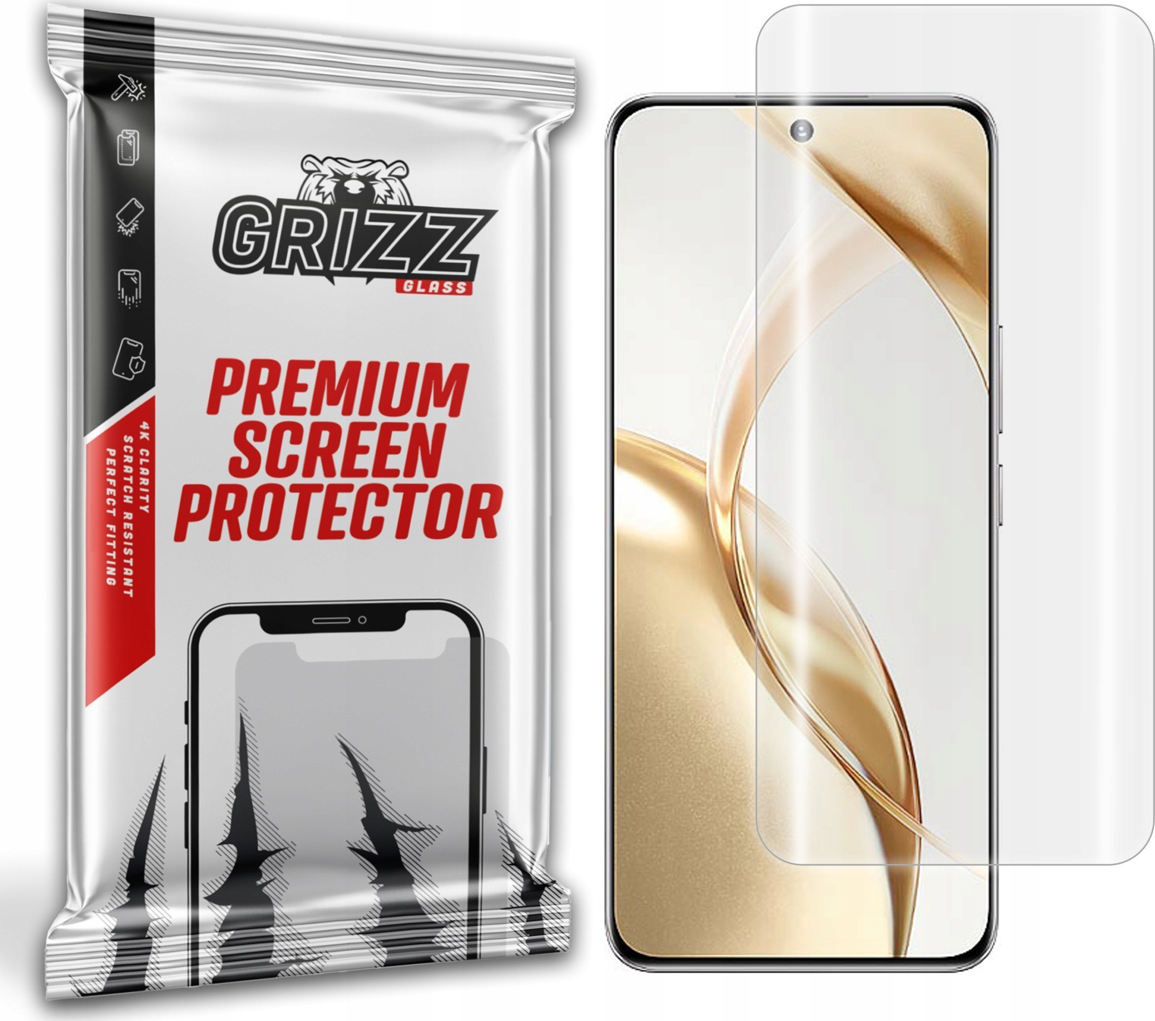 Folie mbrojtëse Hydrogel për Honor 200, ekran i plotë, transparente