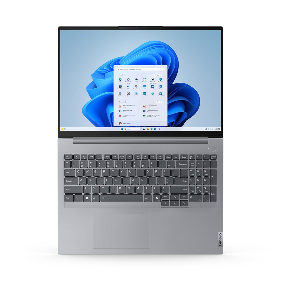 Laptop Lenovo ThinkBook 16 G7 IML, 16", Intel Core Ultra 5 125U, 8GB RAM, 512GB SSD, i hirtë