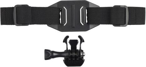 Mbajtëse helmete për kamera aksioni KitVision, për GoPro Hero 3 3+ 4 dhe KitVision Edge HD10, e zezë