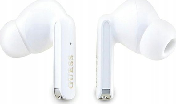 Kufje Bluetooth Guess Glitter Gradient GUTWSHDGKEEP, TWS, IPX4, rozë