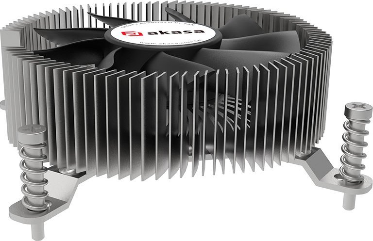 Ftohës CPU Akasa Low Profile, Intel LGA1700 1851, bakër dhe alumin