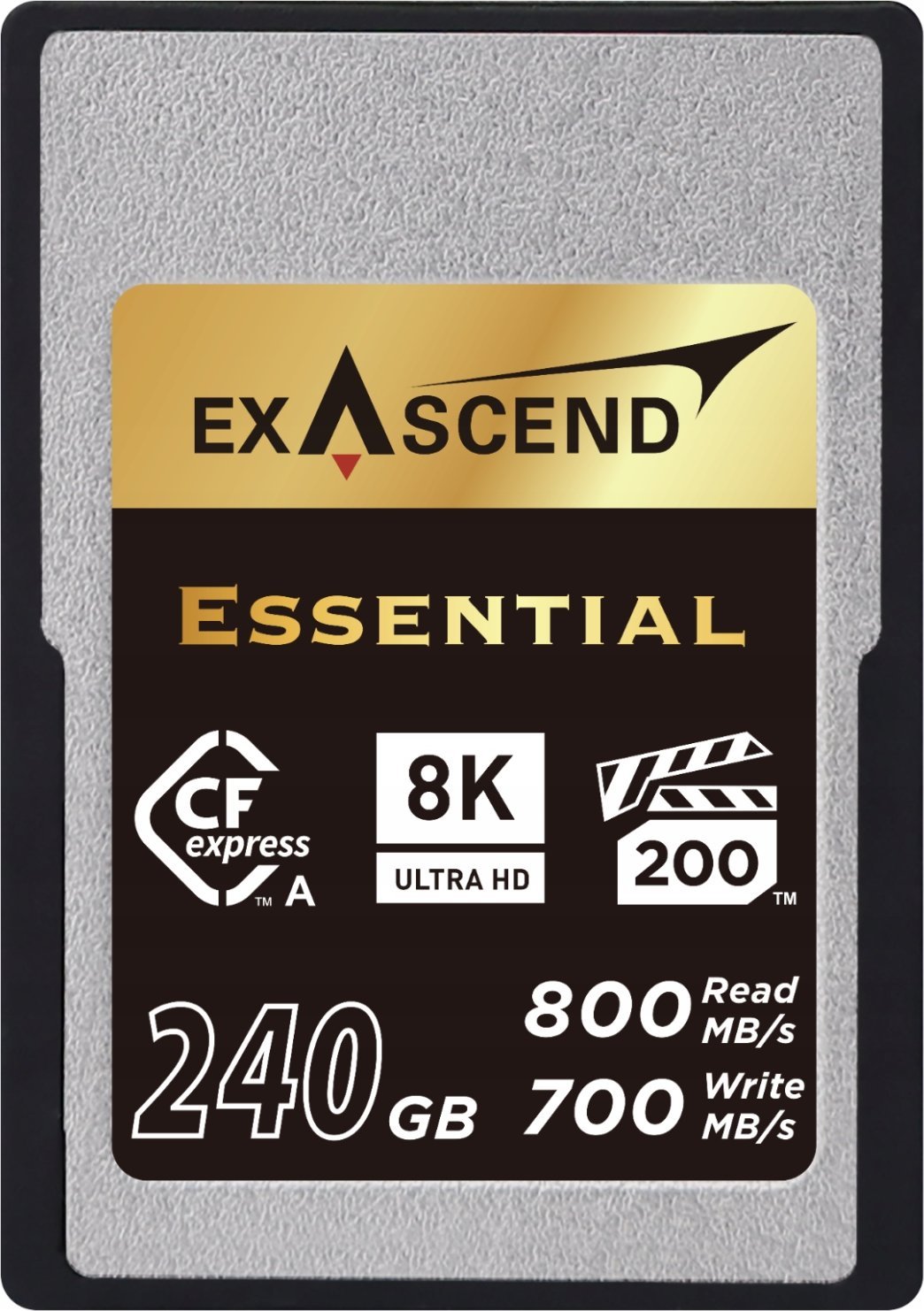 Kartë memorie Exascend CFexpress Type A Essential Series, 240GB, e zezë